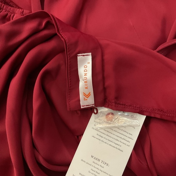 ❤️ NWT Kirundo Red Dress - Picture 8 of 8